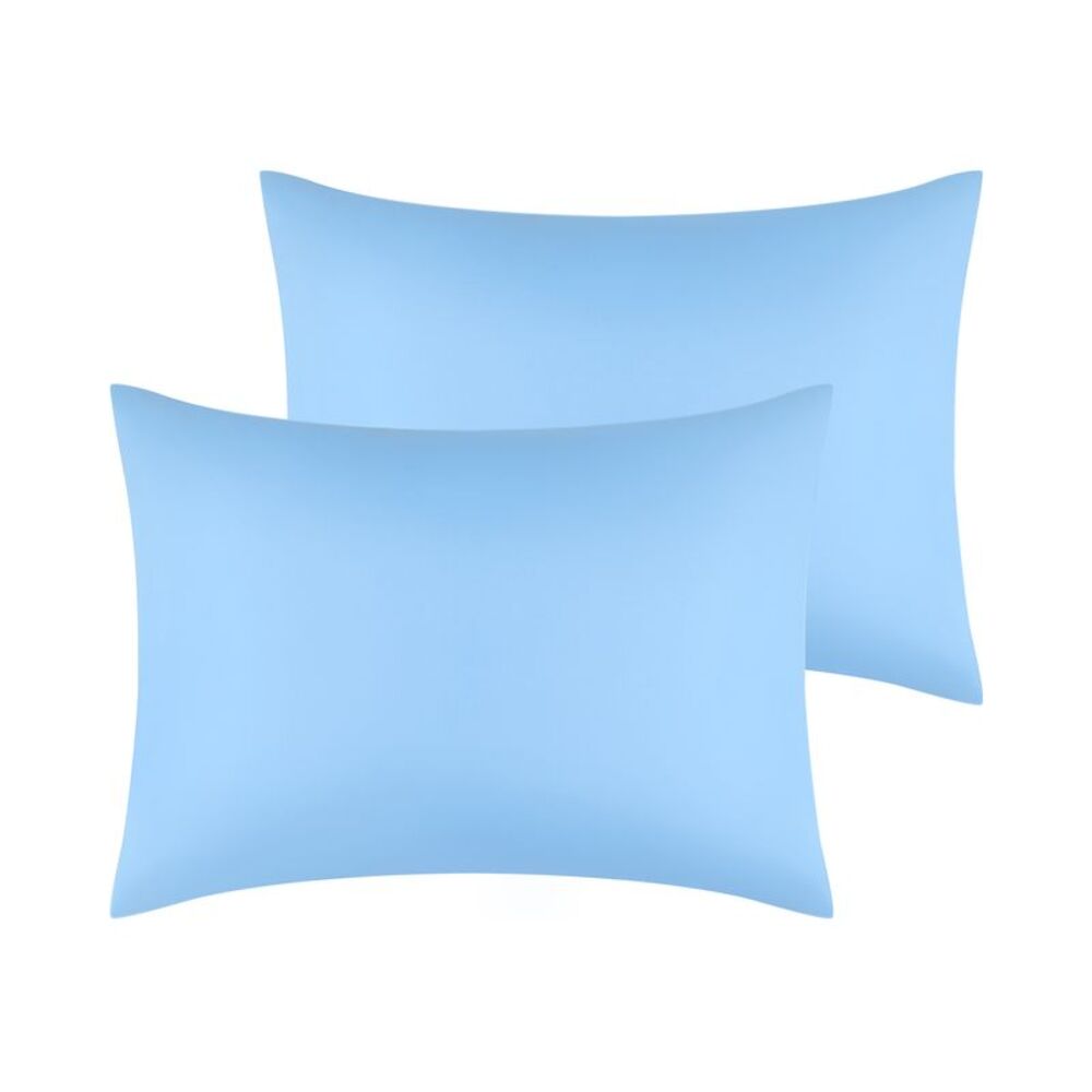 Sky Blue Pillowcase Set